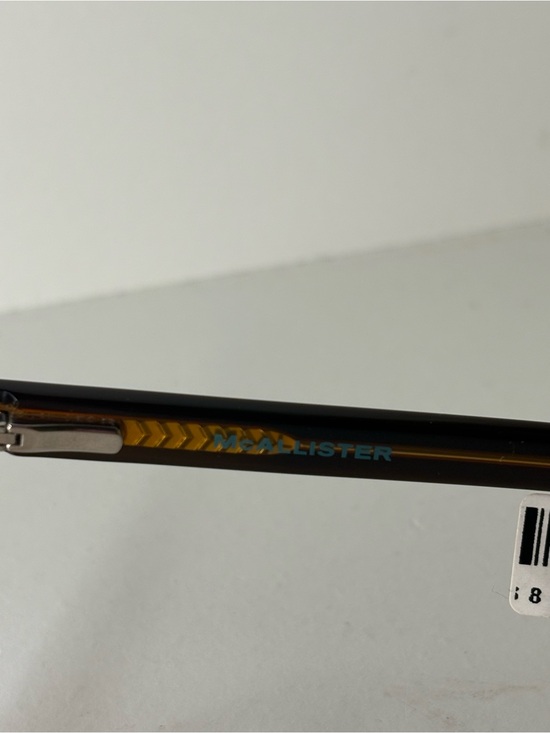 Title: McAllister MC4523 Butterscotch Tortoise Eyeglasses Frames 53-17-140 New main image 5